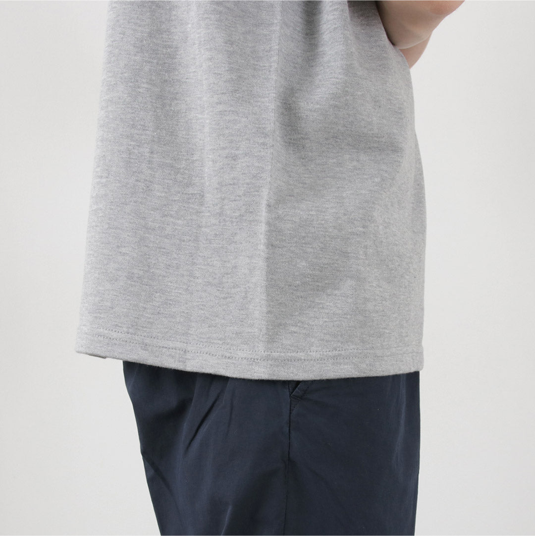 【20%OFF】YONETOMI NEW BASIC(ヨネトミニューベーシック) ヨコ 丸胴 ニットTシャツ
