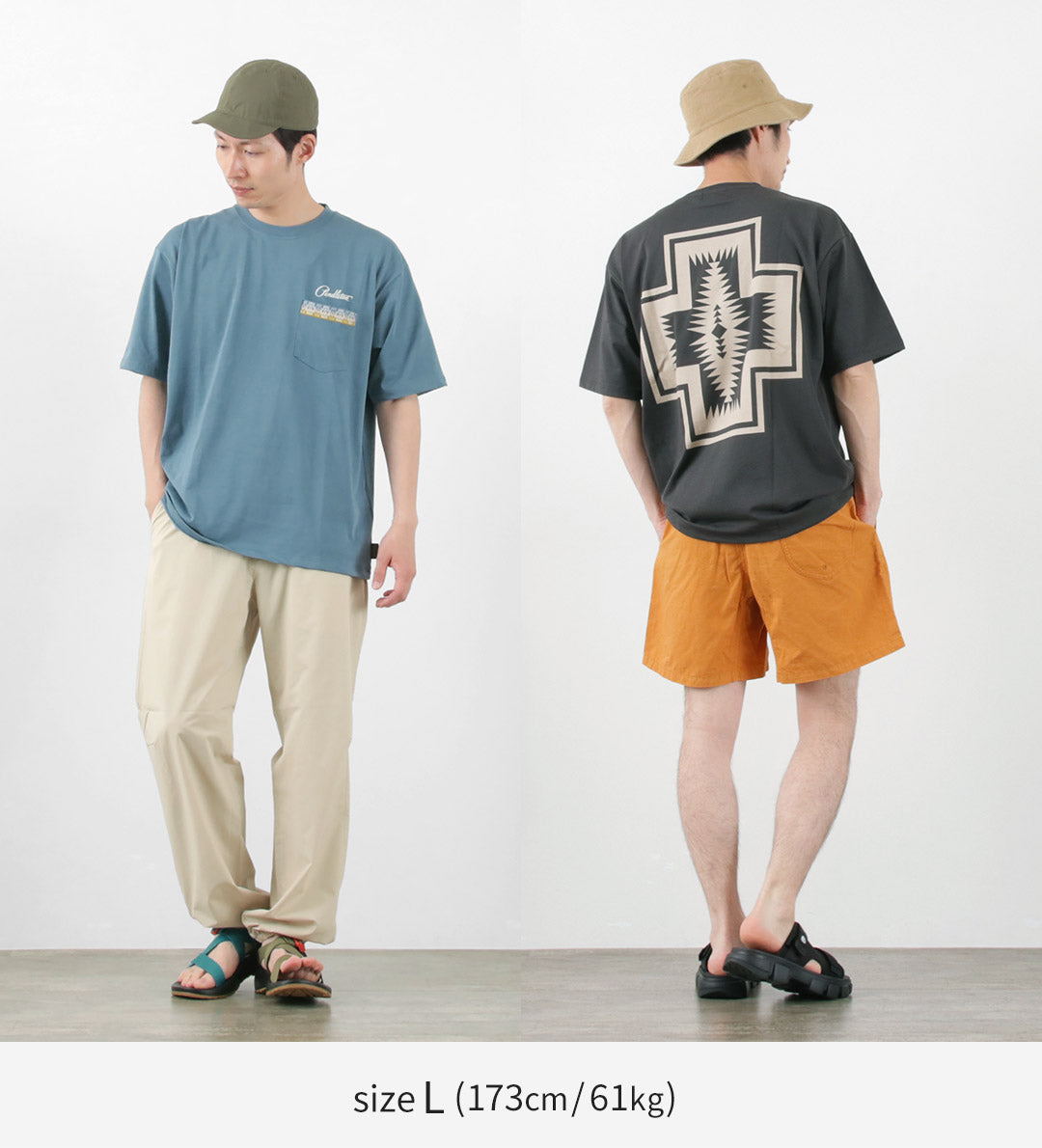 PENDLETON(ペンドルトン) バックプリント ポケット Tシャツ