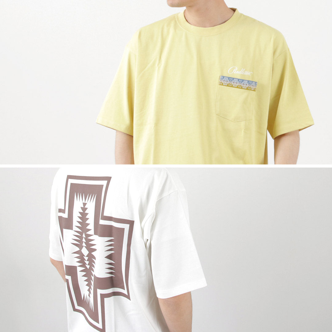 PENDLETON(ペンドルトン) バックプリント ポケット Tシャツ