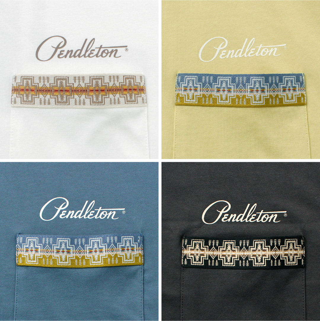 PENDLETON(ペンドルトン) バックプリント ポケット Tシャツ