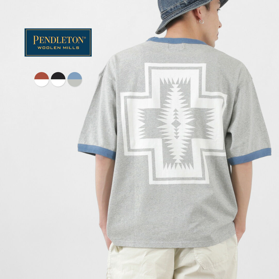 【50%OFF】PENDLETON(ペンドルトン) S/S リンガーTシャツ ハーディング
