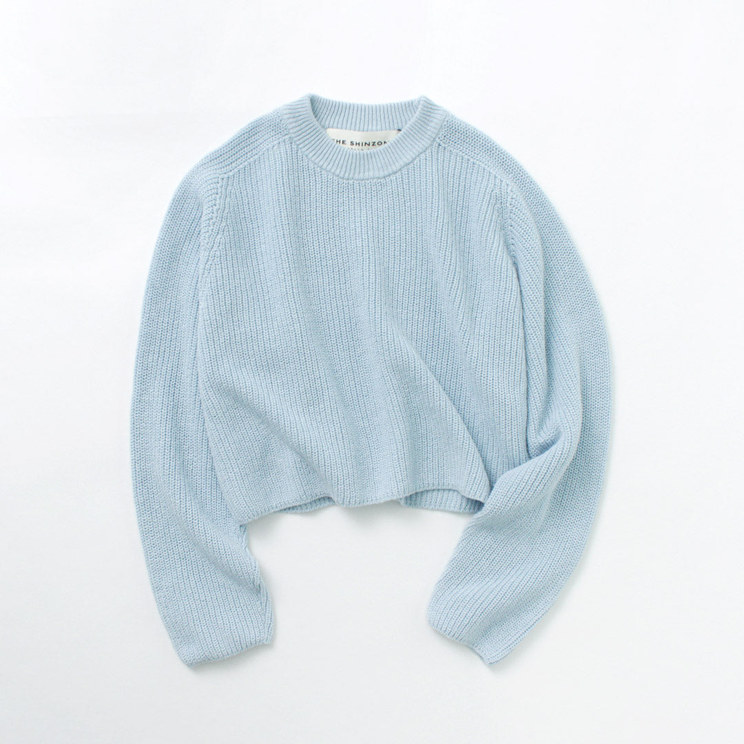 【50%OFF】SHINZONE(シンゾーン) リネンシェーカー セーター 23SMSNI01