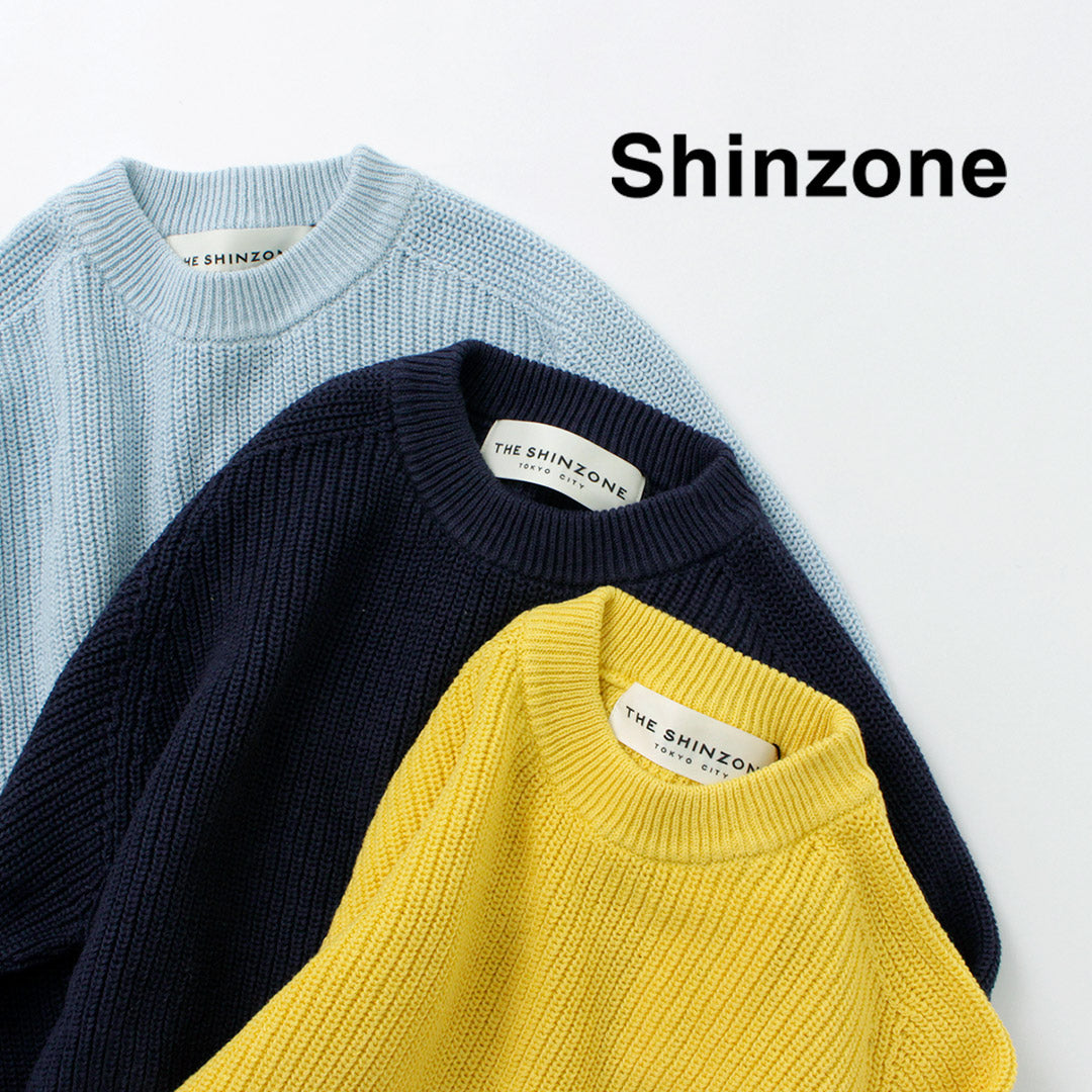 【50%OFF】SHINZONE(シンゾーン) リネンシェーカー セーター 23SMSNI01
