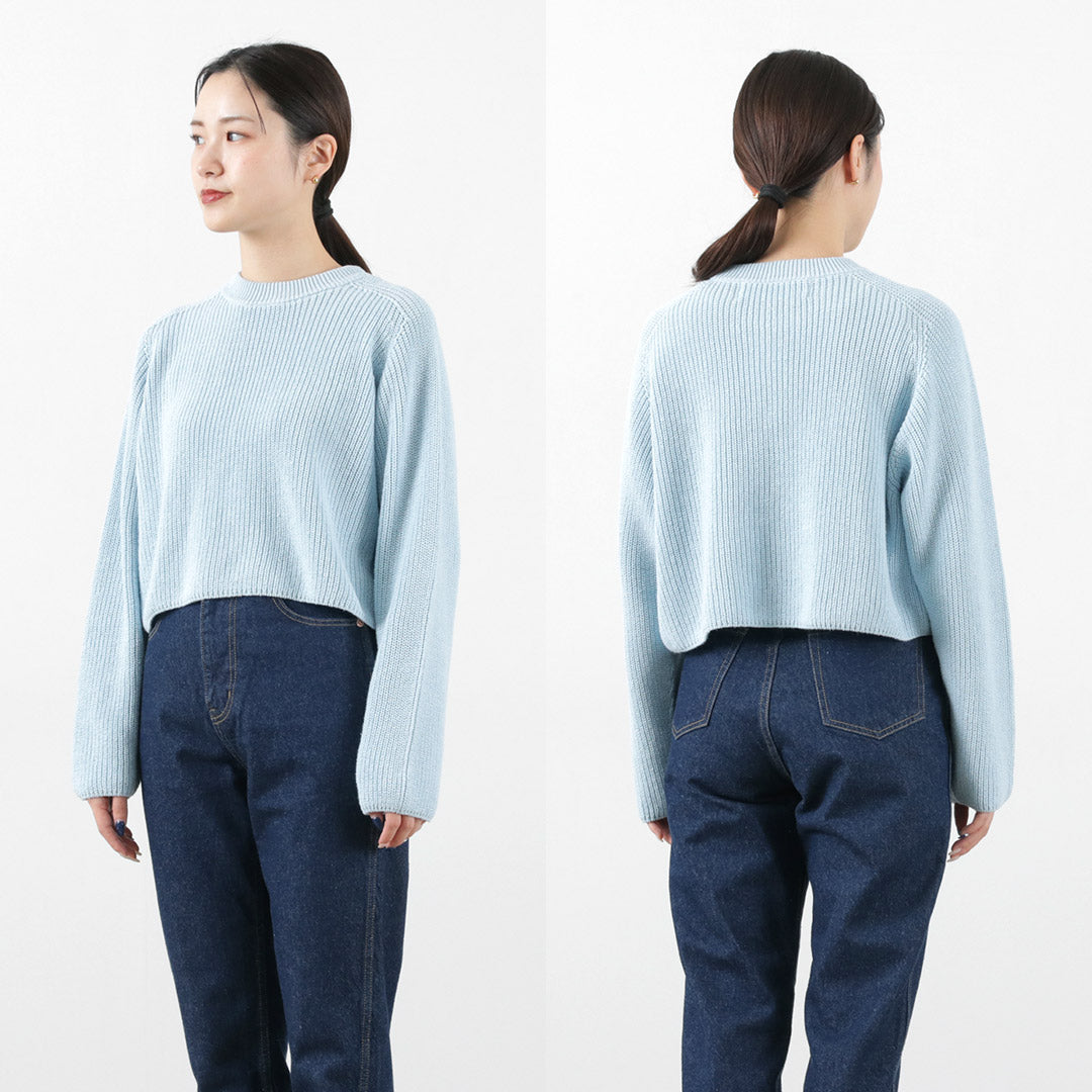 【50%OFF】SHINZONE(シンゾーン) リネンシェーカー セーター 23SMSNI01