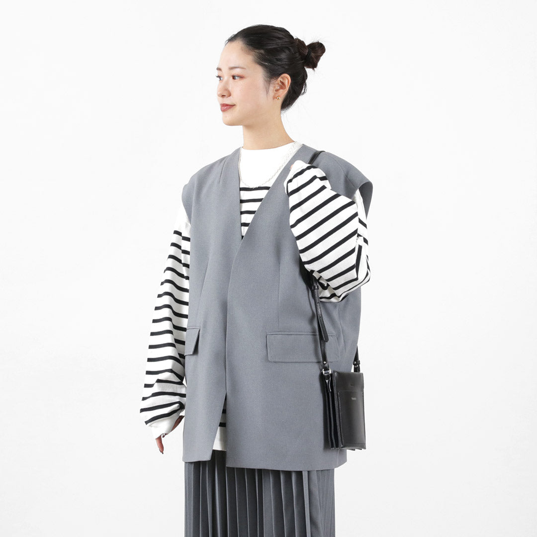 【50%OFF】SHINZONE(シンゾーン) ビッグベスト 23SMSJK03