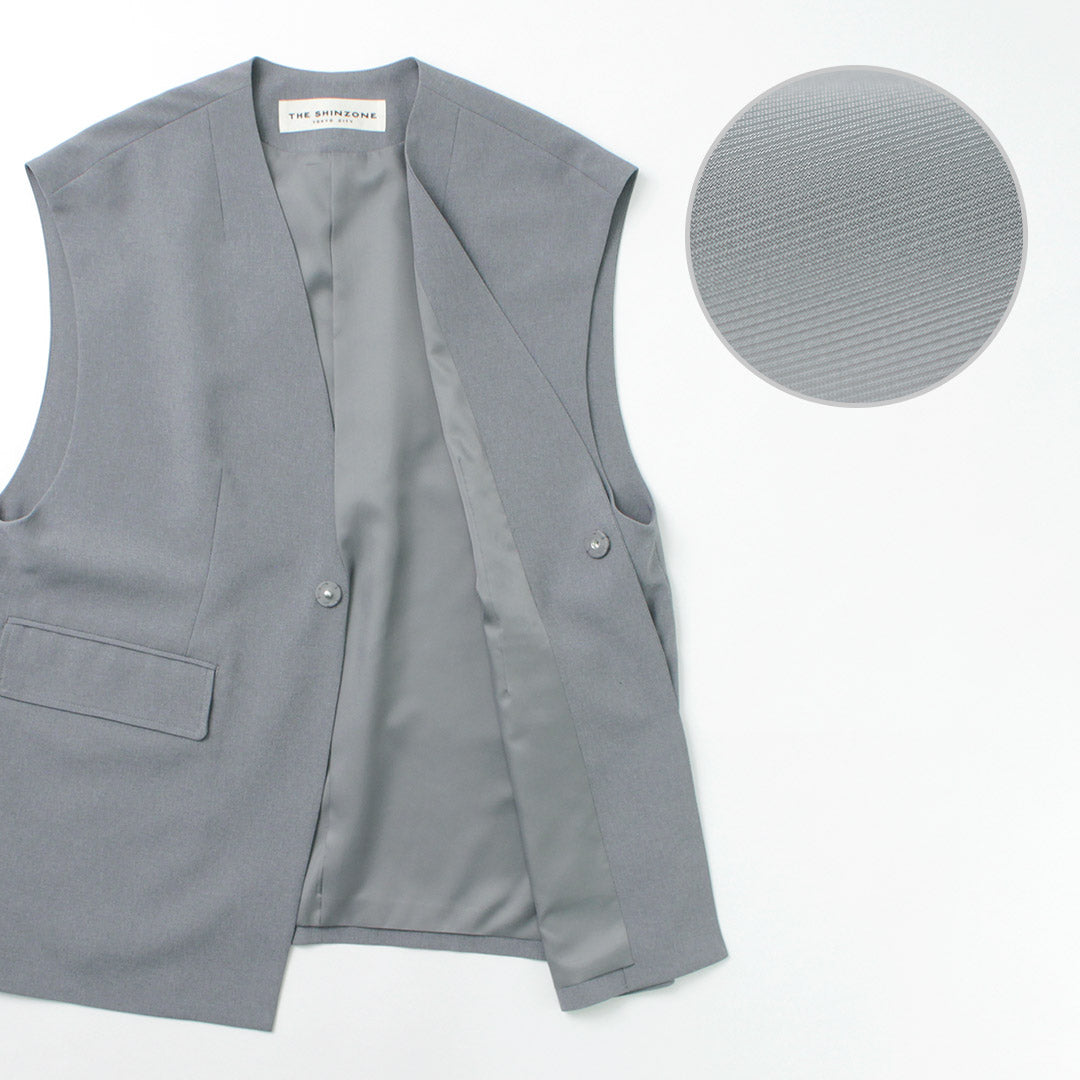 【50%OFF】SHINZONE(シンゾーン) ビッグベスト 23SMSJK03