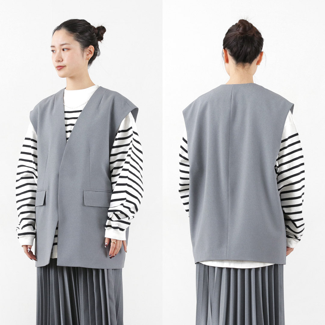 【50%OFF】SHINZONE(シンゾーン) ビッグベスト 23SMSJK03