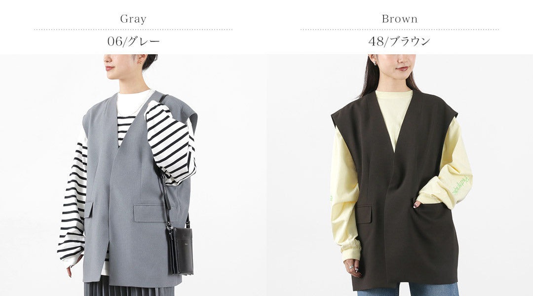 【50%OFF】SHINZONE(シンゾーン) ビッグベスト 23SMSJK03