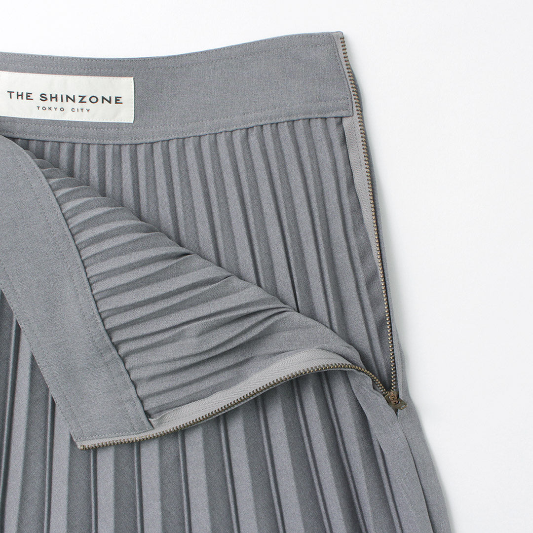 【50%OFF】SHINZONE(シンゾーン) プリーツスカート 23SMSSK02