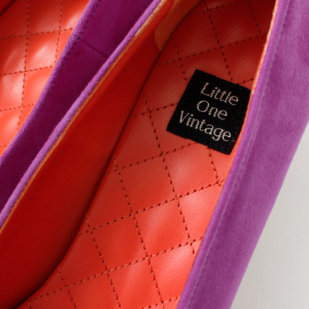 【50%OFF】Little One Vintage(リトルワンヴィンテージ) ピージーパンプス