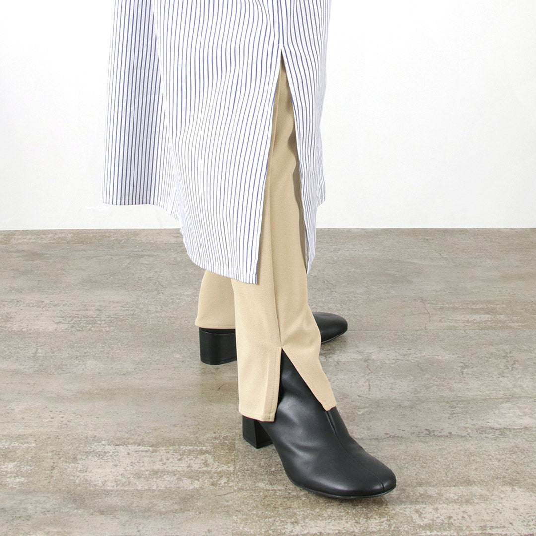 【50%OFF】MIDIUMISOLID(ミディウミソリッド) ロング シャツワンピース ストライプ