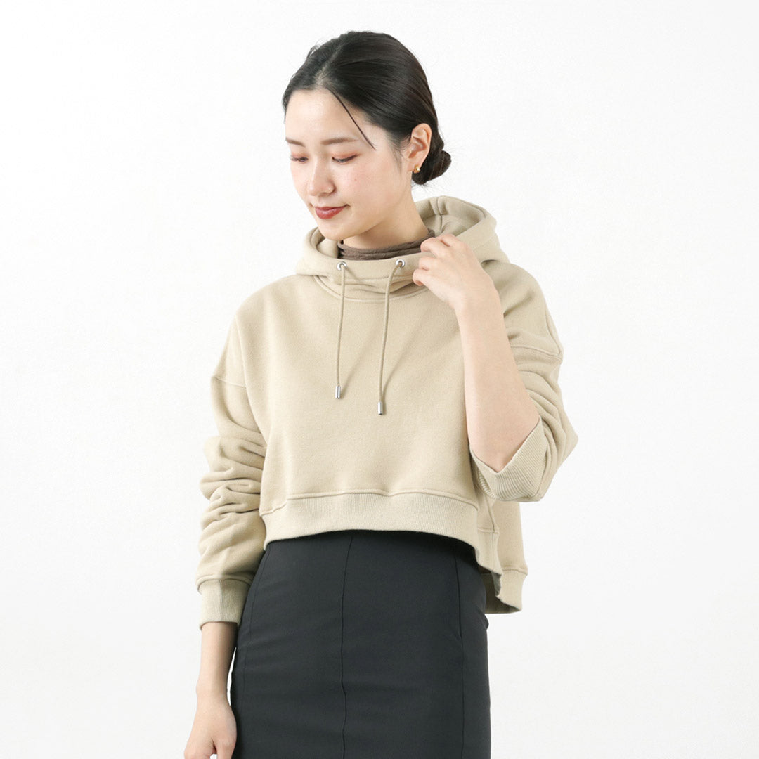 【40%OFF】MIDIUMISOLID(ミディウミソリッド) フーデッド ショート プルオーバー