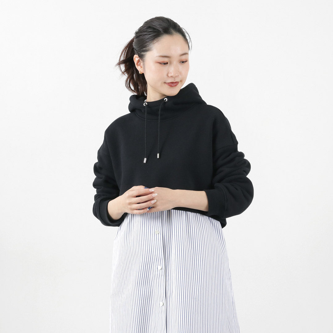【40%OFF】MIDIUMISOLID(ミディウミソリッド) フーデッド ショート プルオーバー