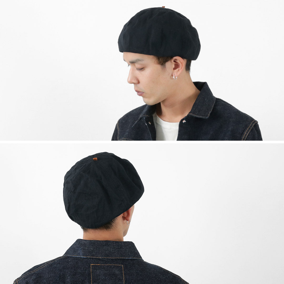 【30%OFF】HIGHER(ハイアー)別注 ヴィンテージヘリンボン ベレー