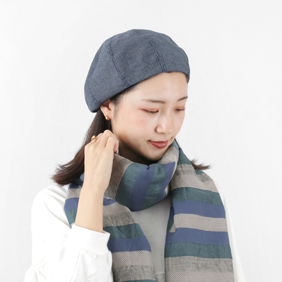 【30%OFF】HIGHER(ハイアー) 別注 ヴィンテージ ウォバッシュ ベレー