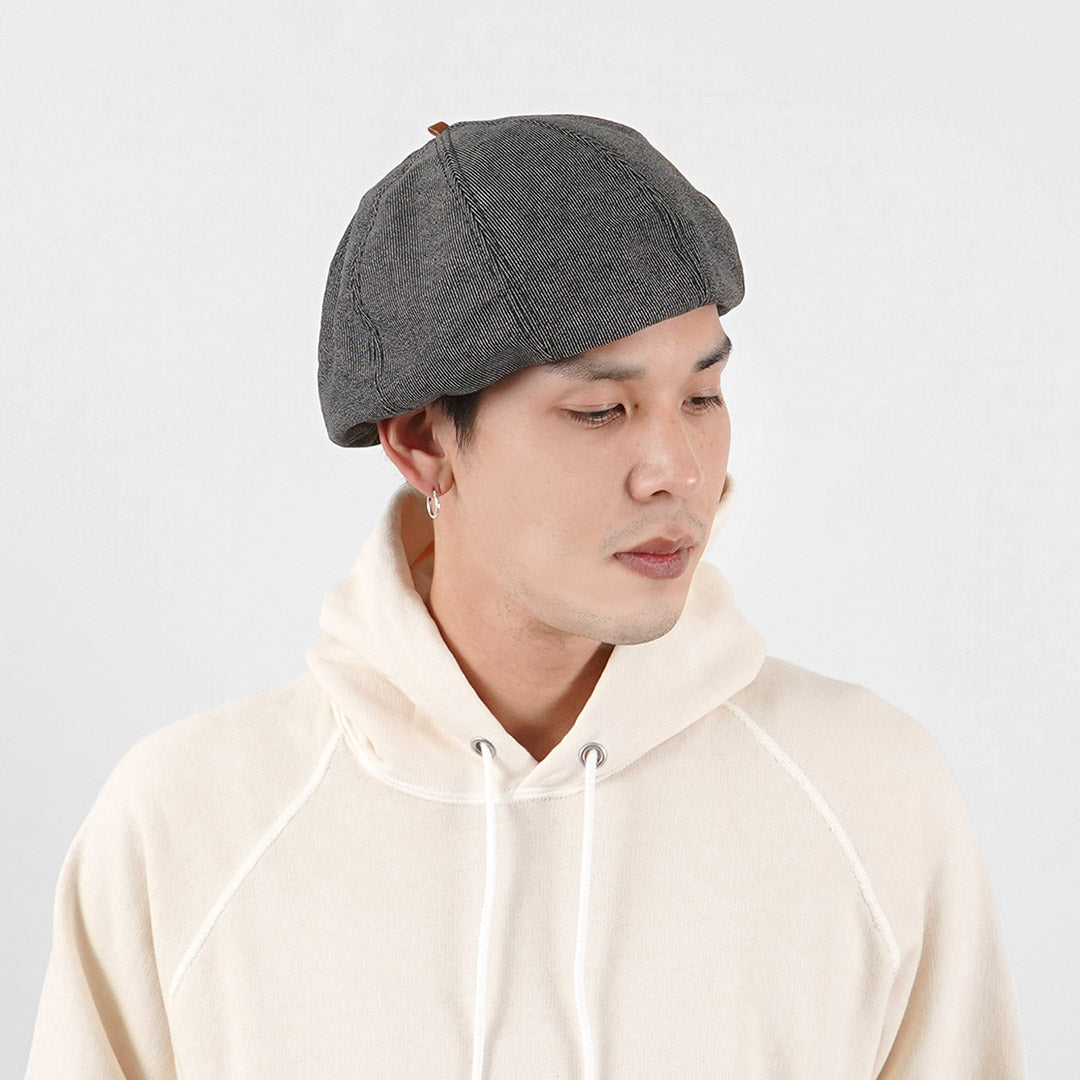 【30%OFF】HIGHER(ハイアー) 別注 ヴィンテージ ウォバッシュ ベレー
