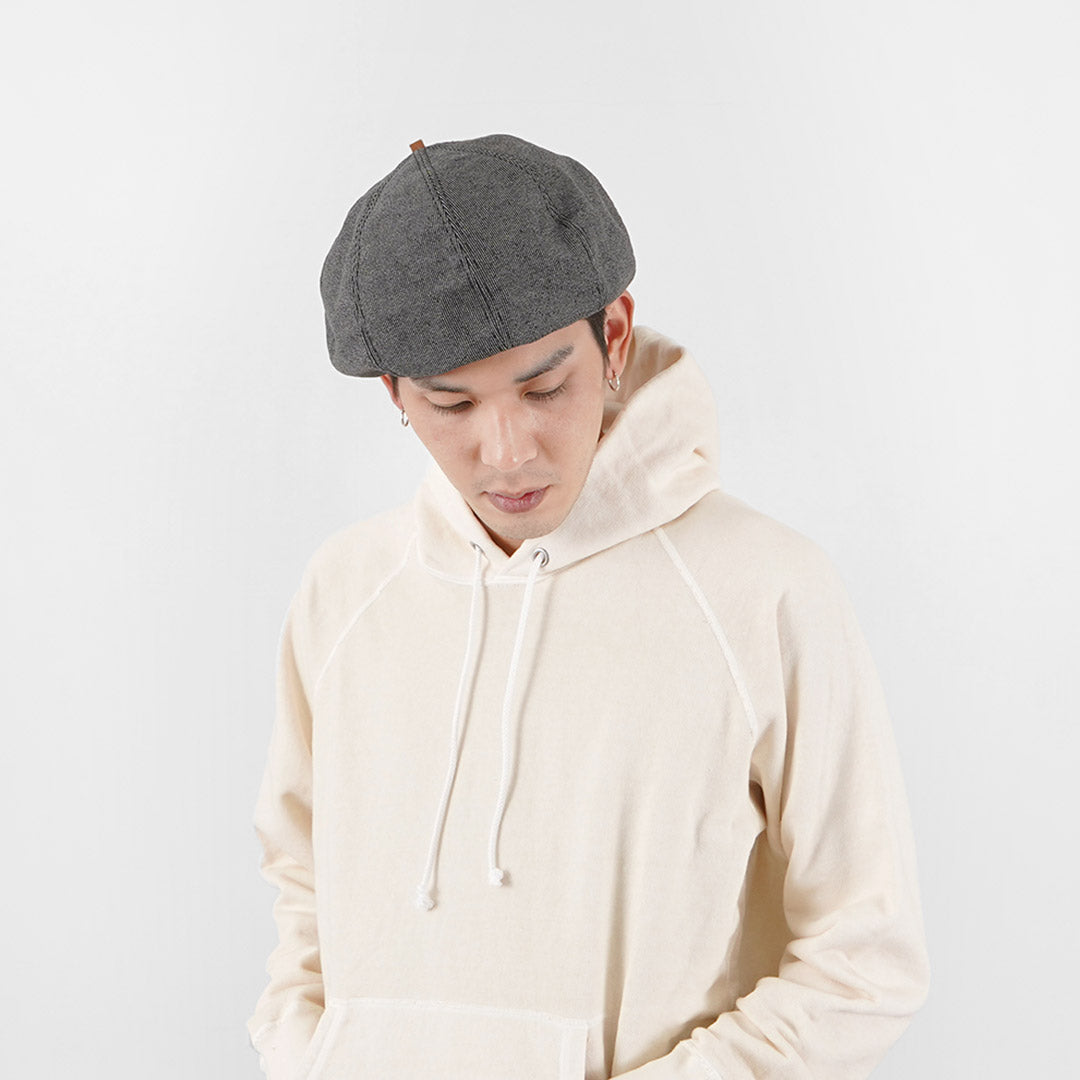 【30%OFF】HIGHER(ハイアー) 別注 ヴィンテージ ウォバッシュ ベレー