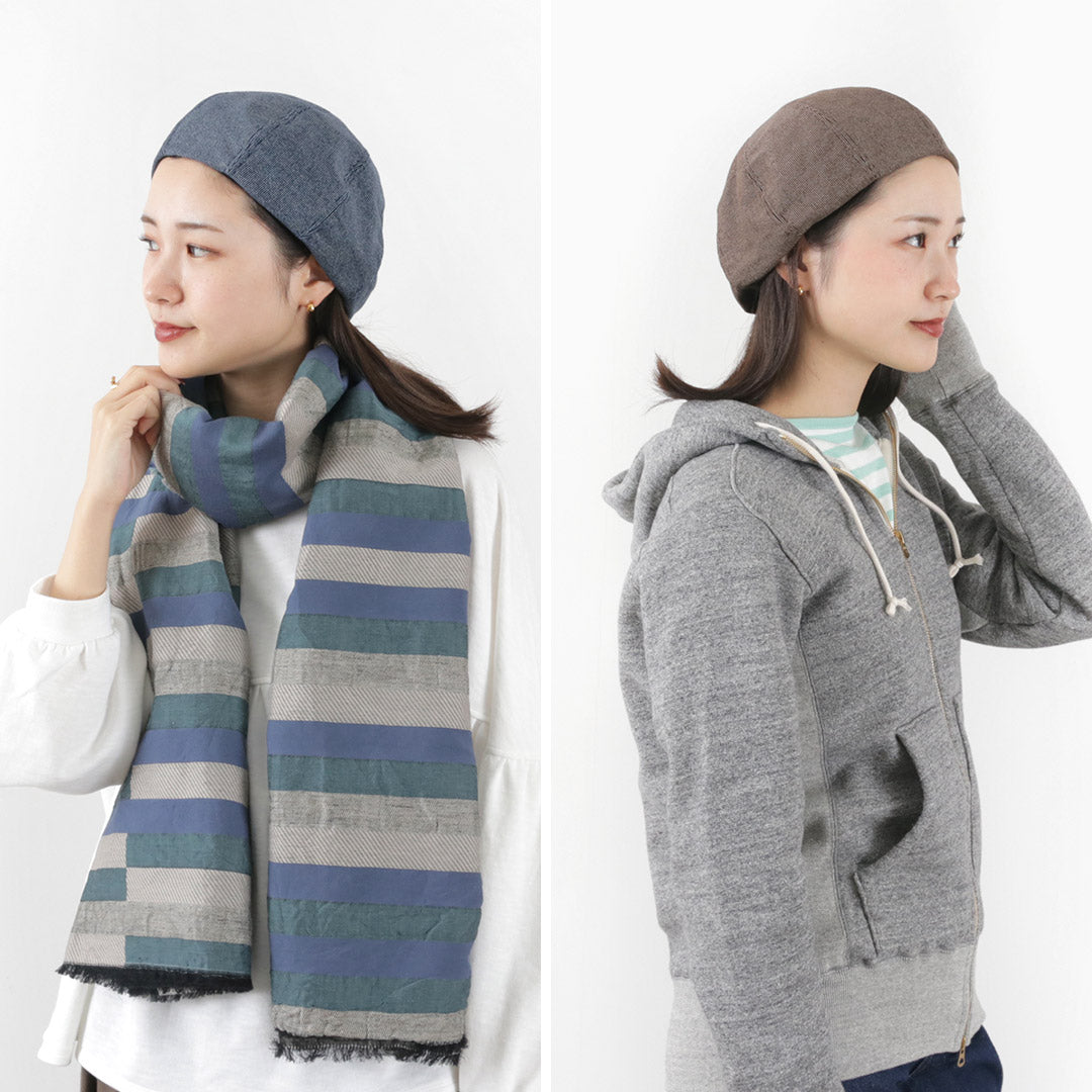 【30%OFF】HIGHER(ハイアー) 別注 ヴィンテージ ウォバッシュ ベレー