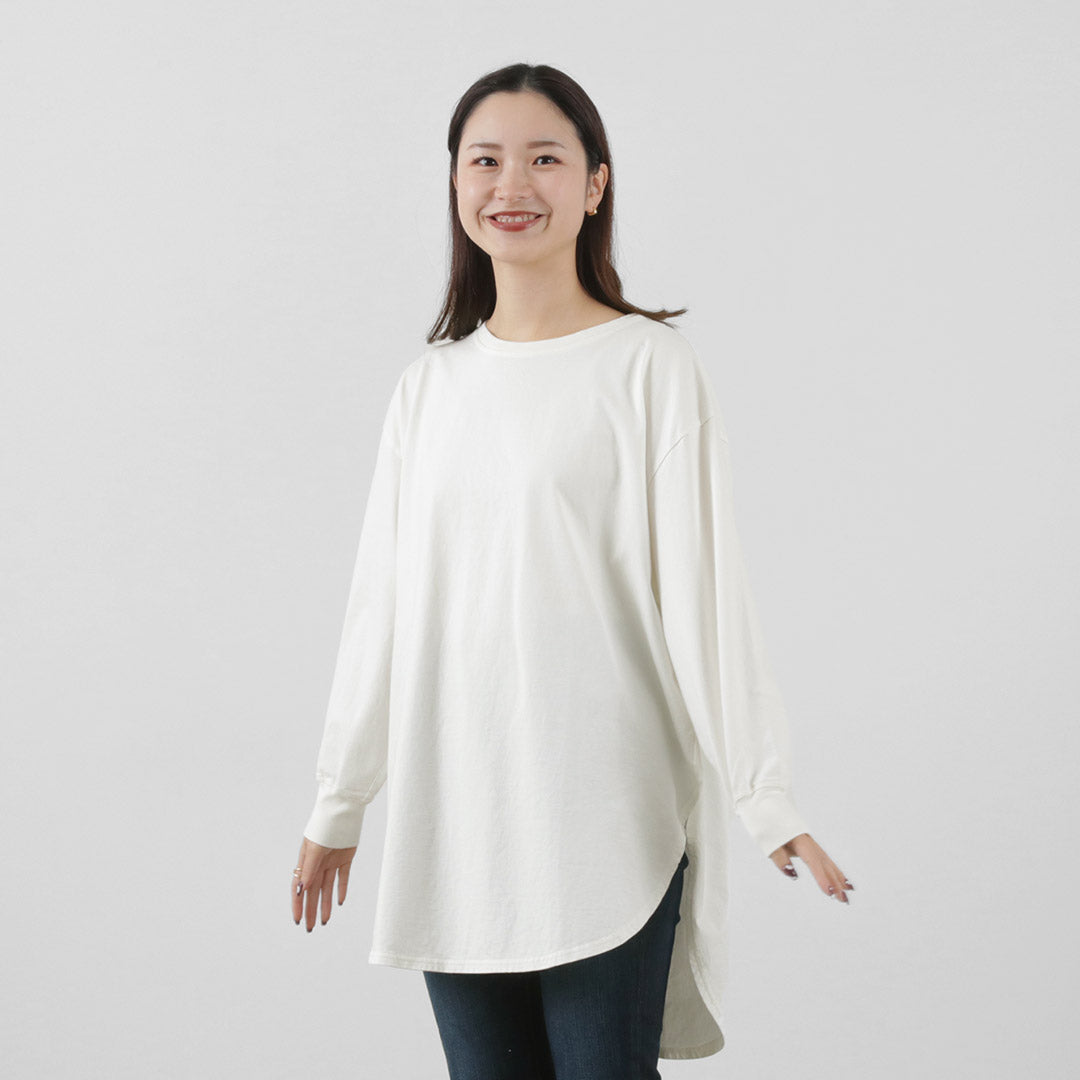 【30%OFF】COMMENCEMENT(コメンスメント) チュニック ロングスリーブTシャツ