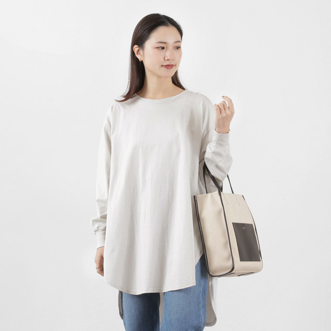 【30%OFF】COMMENCEMENT(コメンスメント) チュニック ロングスリーブTシャツ