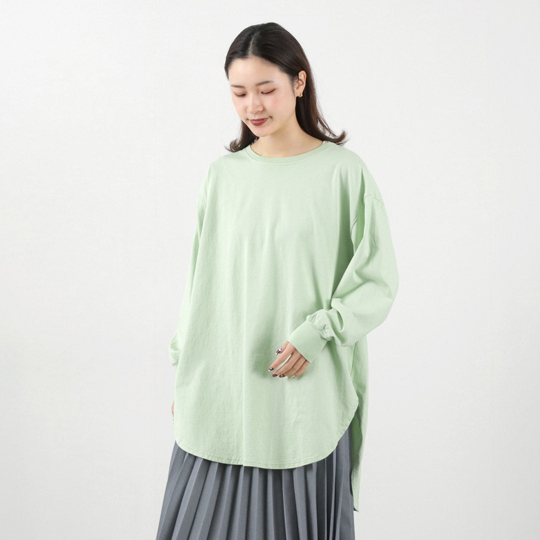 【30%OFF】COMMENCEMENT(コメンスメント) チュニック ロングスリーブTシャツ