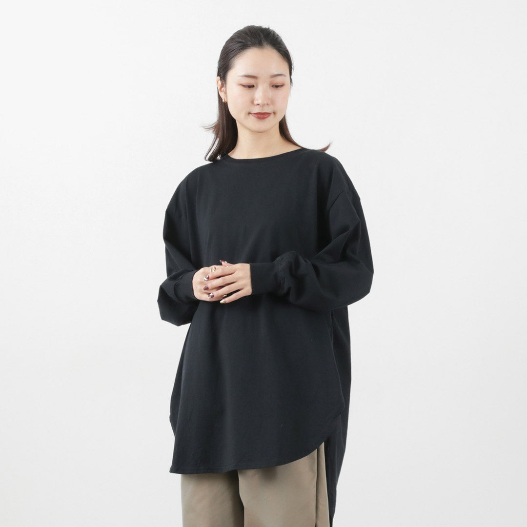 【30%OFF】COMMENCEMENT(コメンスメント) チュニック ロングスリーブTシャツ