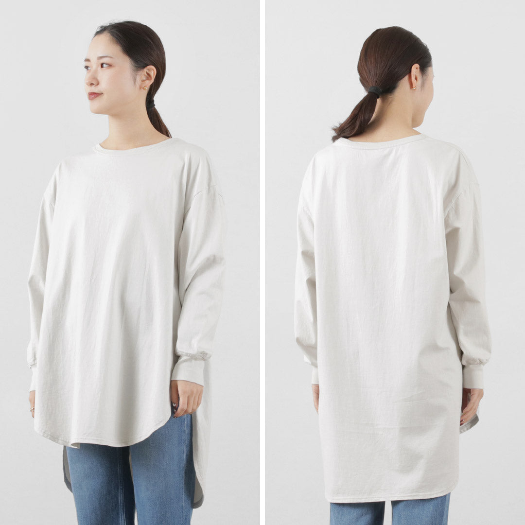 【30%OFF】COMMENCEMENT(コメンスメント) チュニック ロングスリーブTシャツ