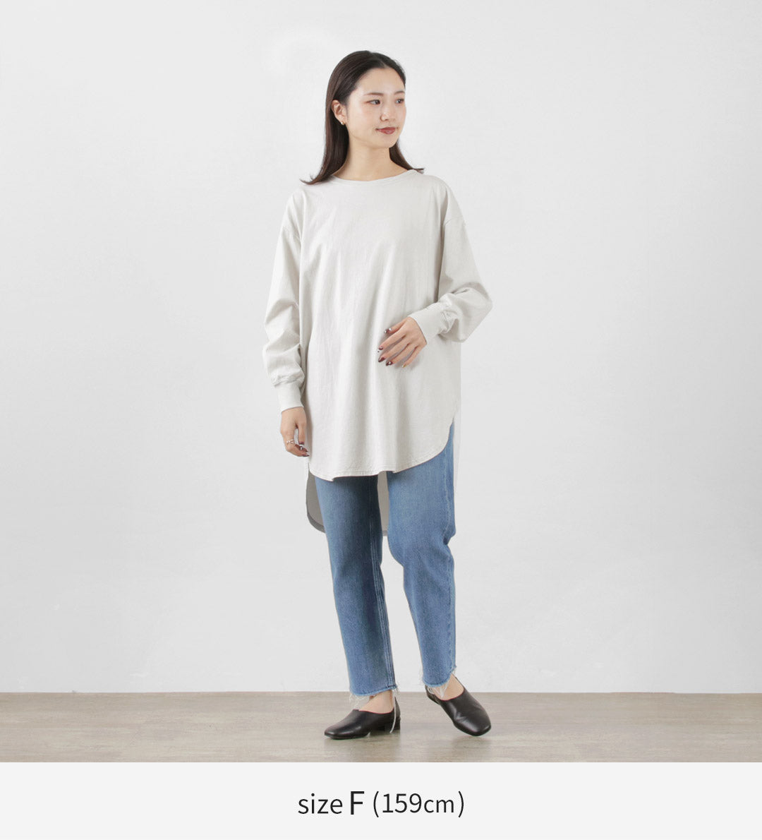 【30%OFF】COMMENCEMENT(コメンスメント) チュニック ロングスリーブTシャツ