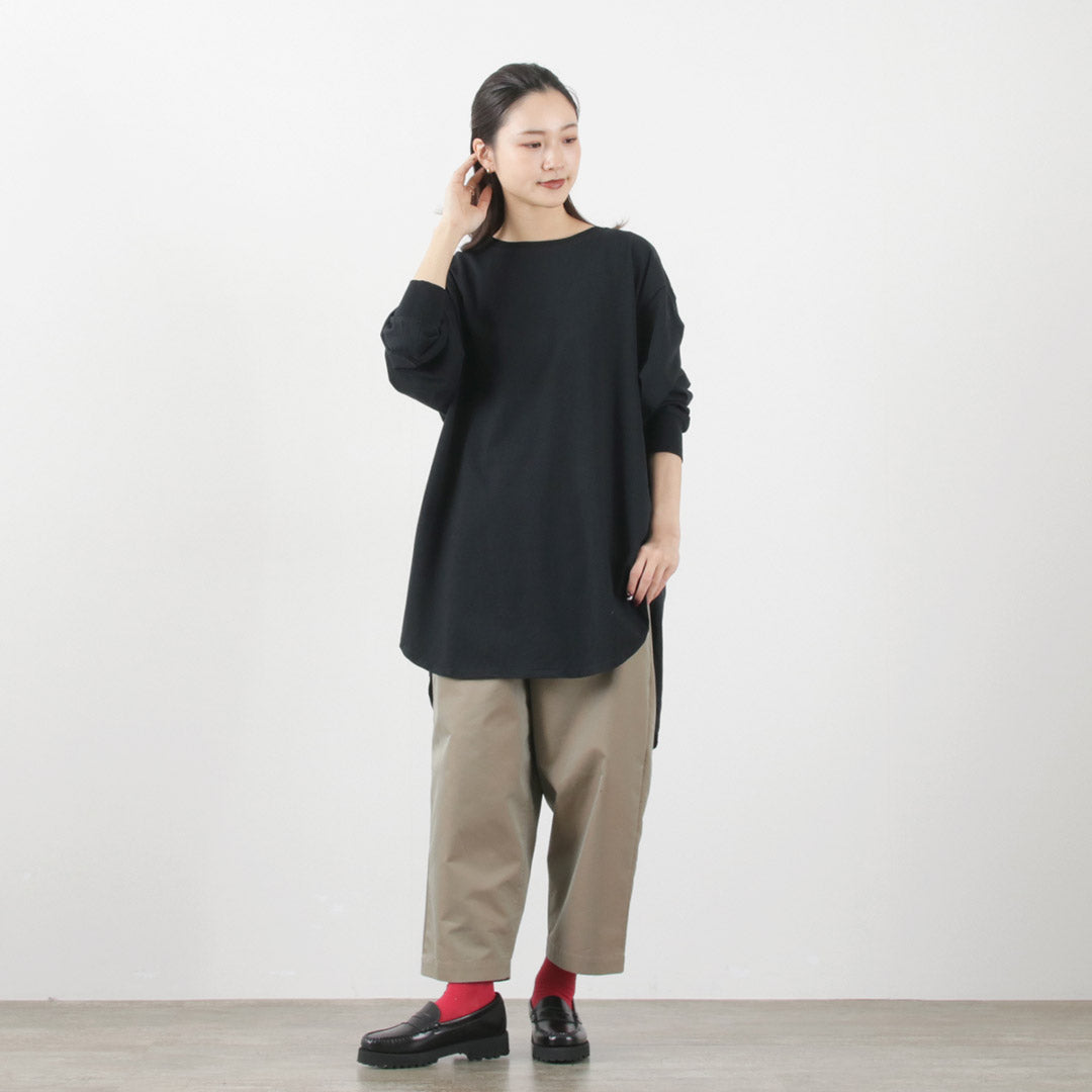 【30%OFF】COMMENCEMENT(コメンスメント) チュニック ロングスリーブTシャツ