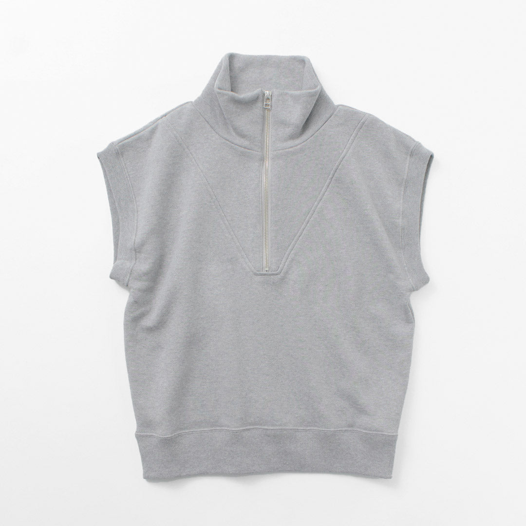 【50%OFF】THE FLATS(ザ フラッツ) ハイネック ジップベスト