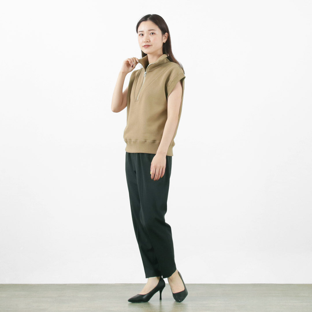 【50%OFF】THE FLATS(ザ フラッツ) ハイネック ジップベスト