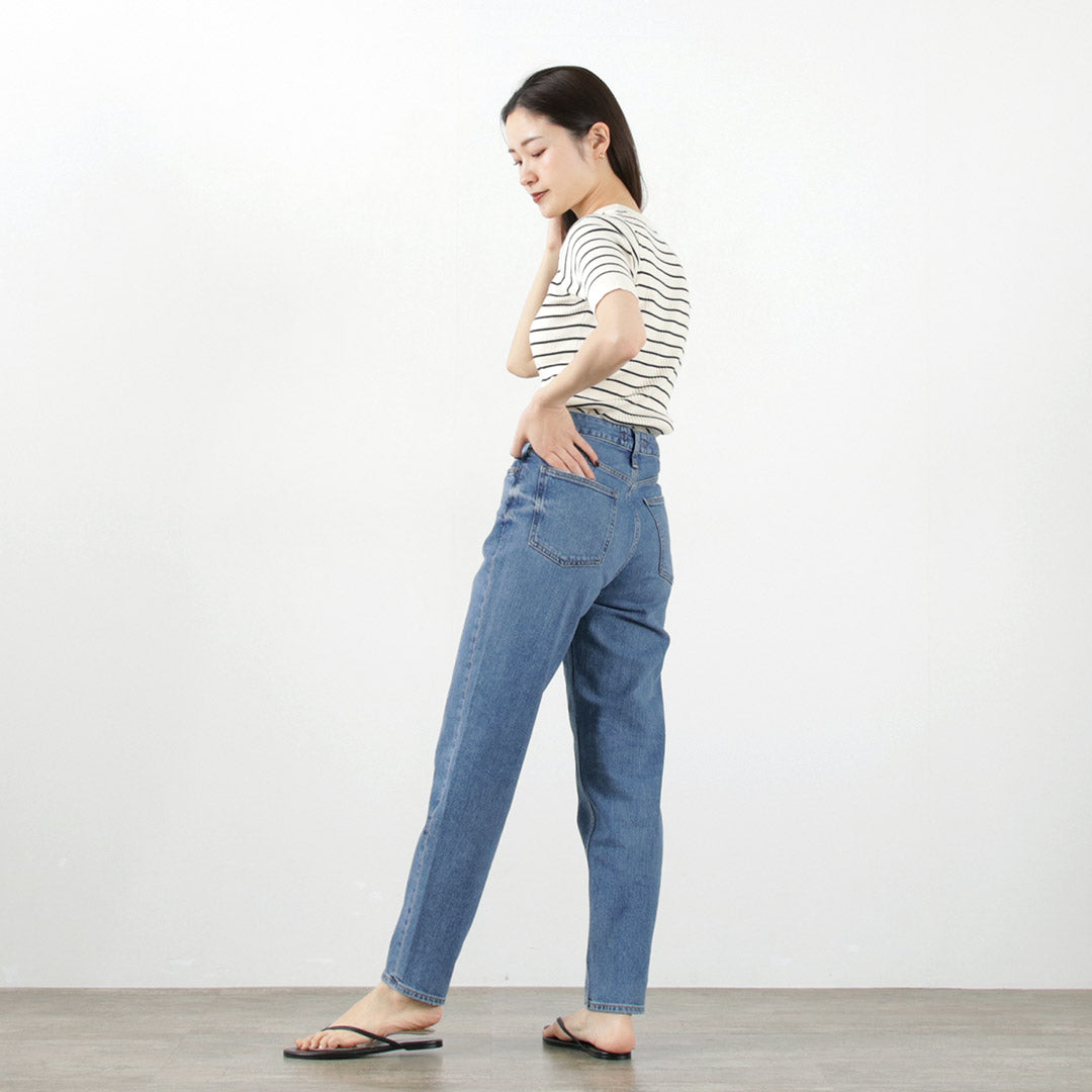 【30%OFF】RED CARD(レッドカード) ベス テーパード ロールアップデニム