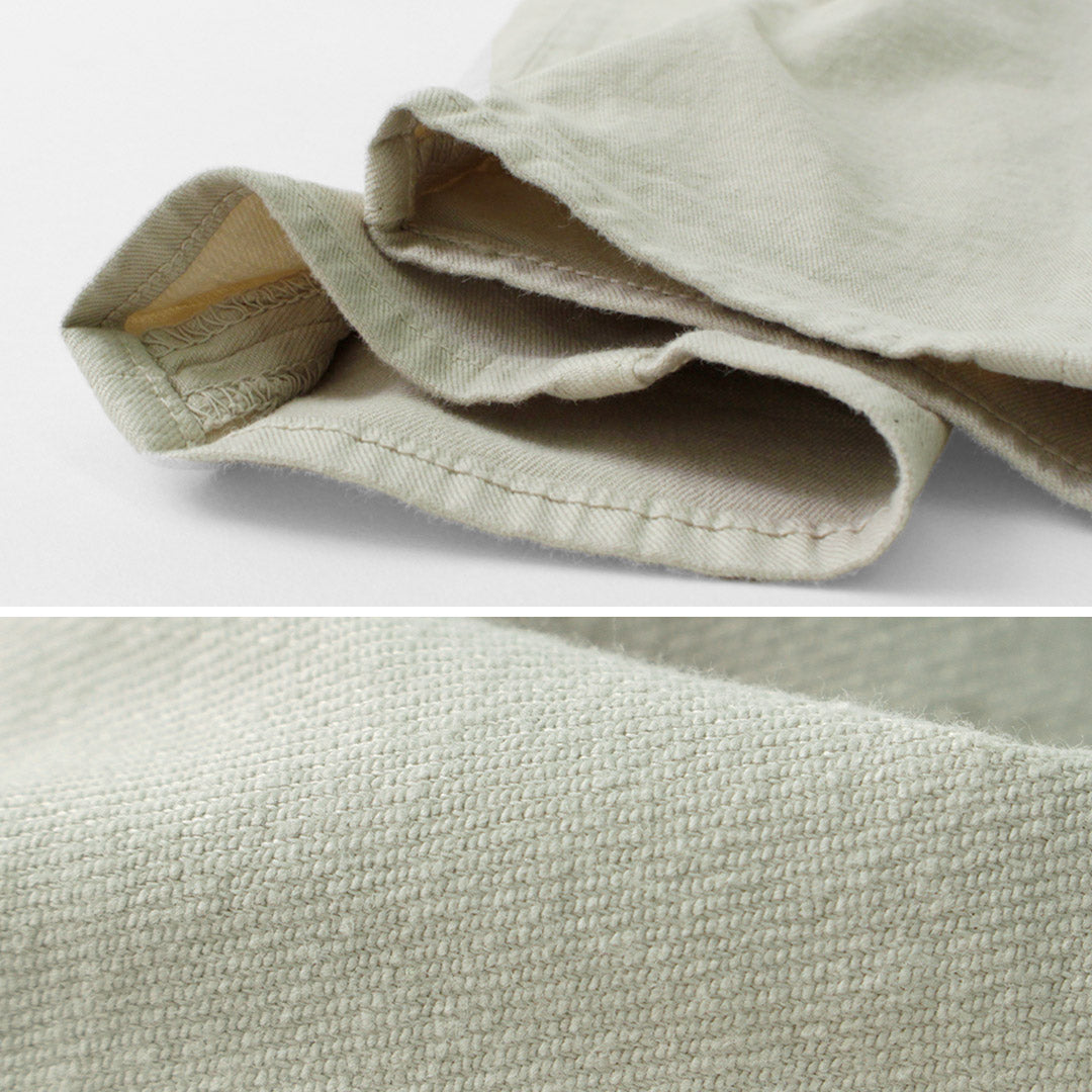 【50%OFF】RED CARD(レッドカード) 30thアニバーサリー ミッドライズ スリムテーパード リネン混ストレッチ