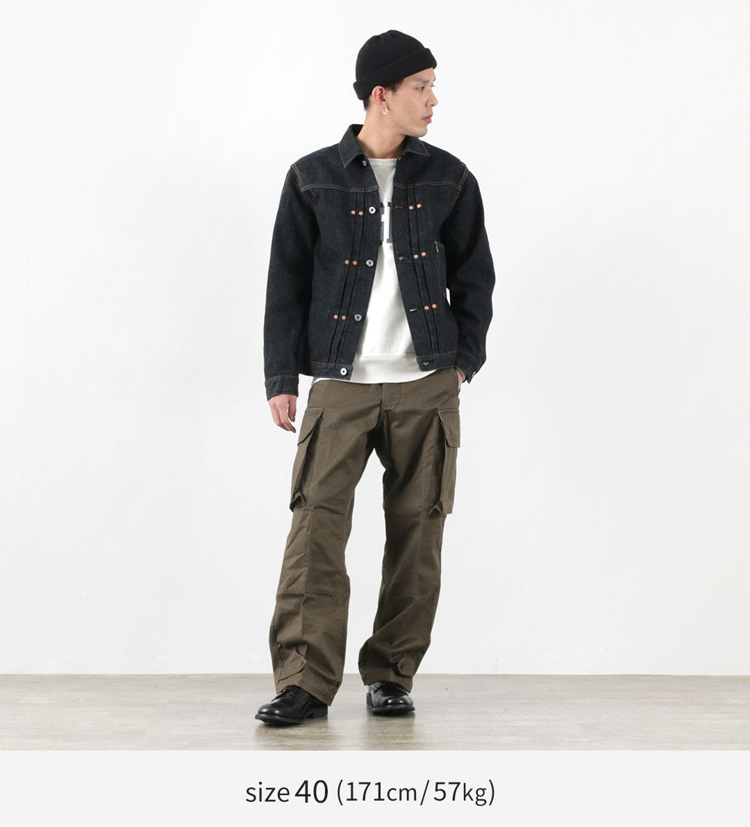FOB FACTORY(FOBファクトリー) F2432 セルヴィッチ 14.75oz ガレージ デニム
