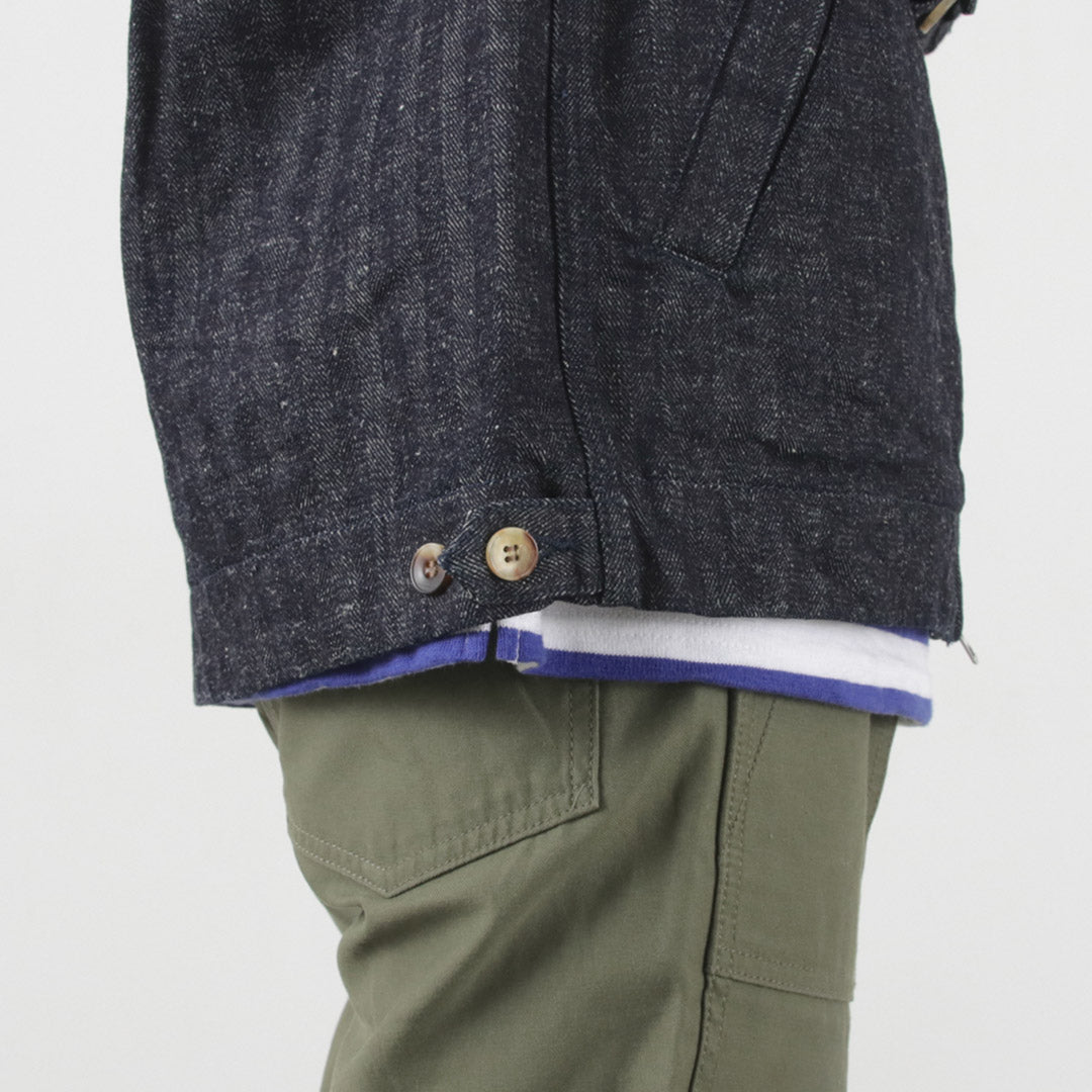 【30%OFF】FOB FACTORY(FOBファクトリー) F2433 ドリズラー ジャケット