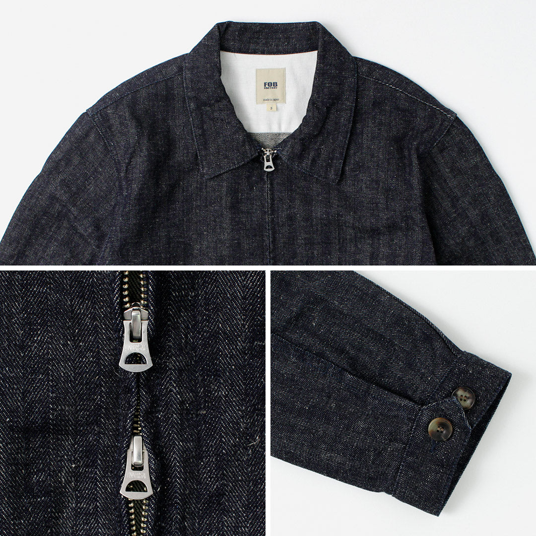 【30%OFF】FOB FACTORY(FOBファクトリー) F2433 ドリズラー ジャケット
