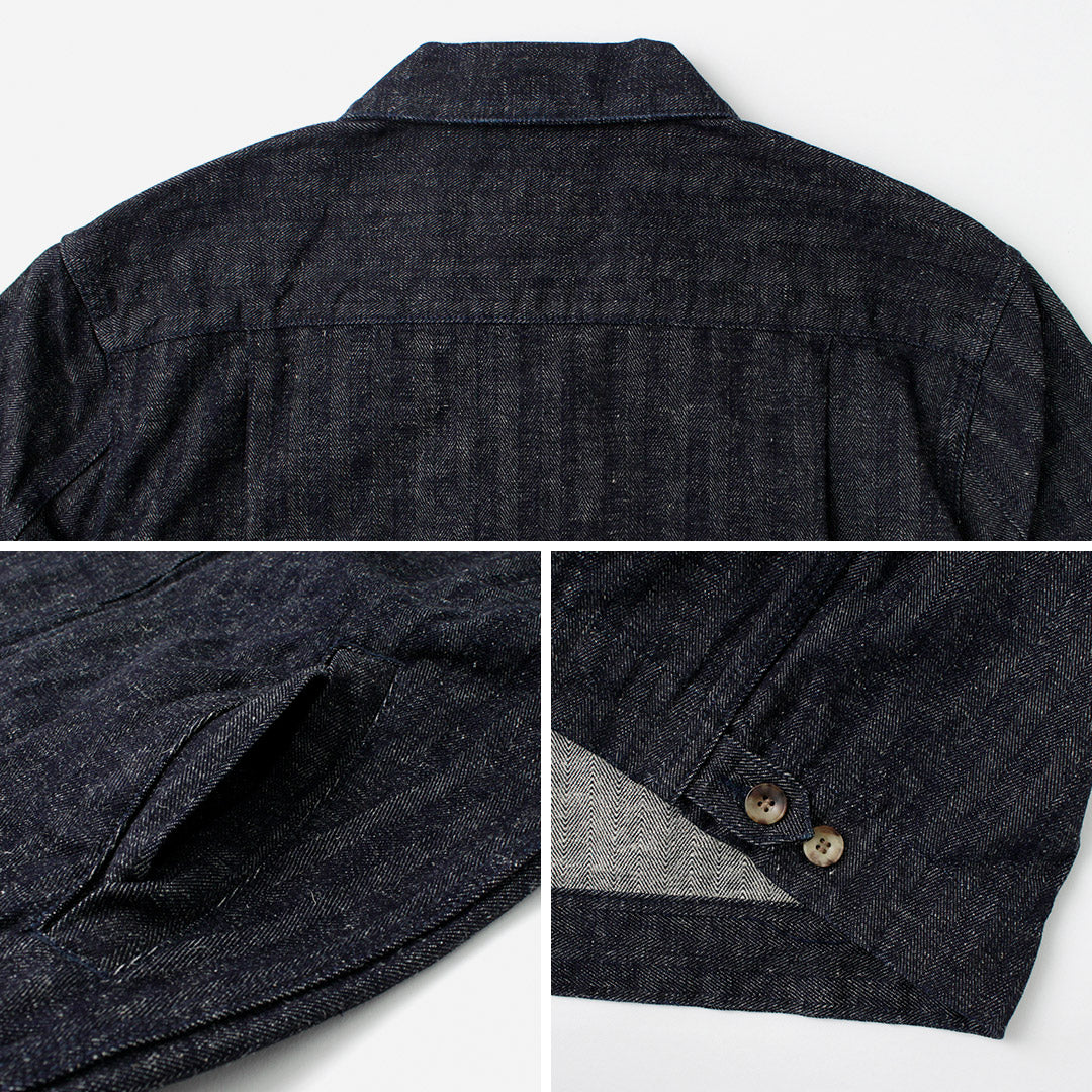 【30%OFF】FOB FACTORY(FOBファクトリー) F2433 ドリズラー ジャケット