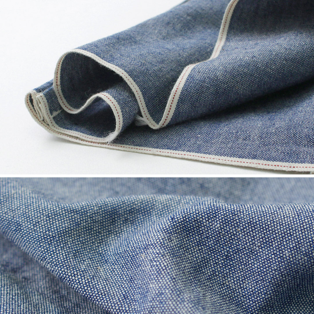 FOB FACTORY(FOBファクトリー) F3487 シャンブレー プルオーバーシャツ