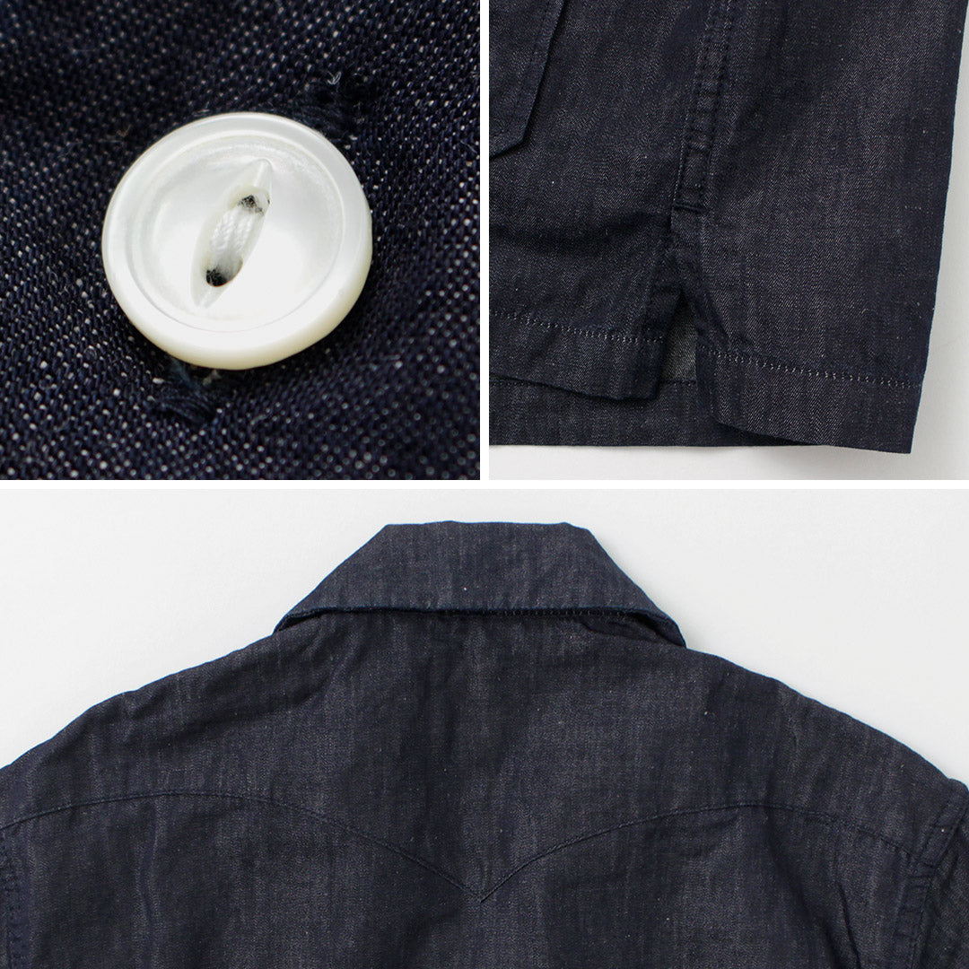 【20%OFF】FOB FACTORY(FOBファクトリー) F3491 キューバシャツ