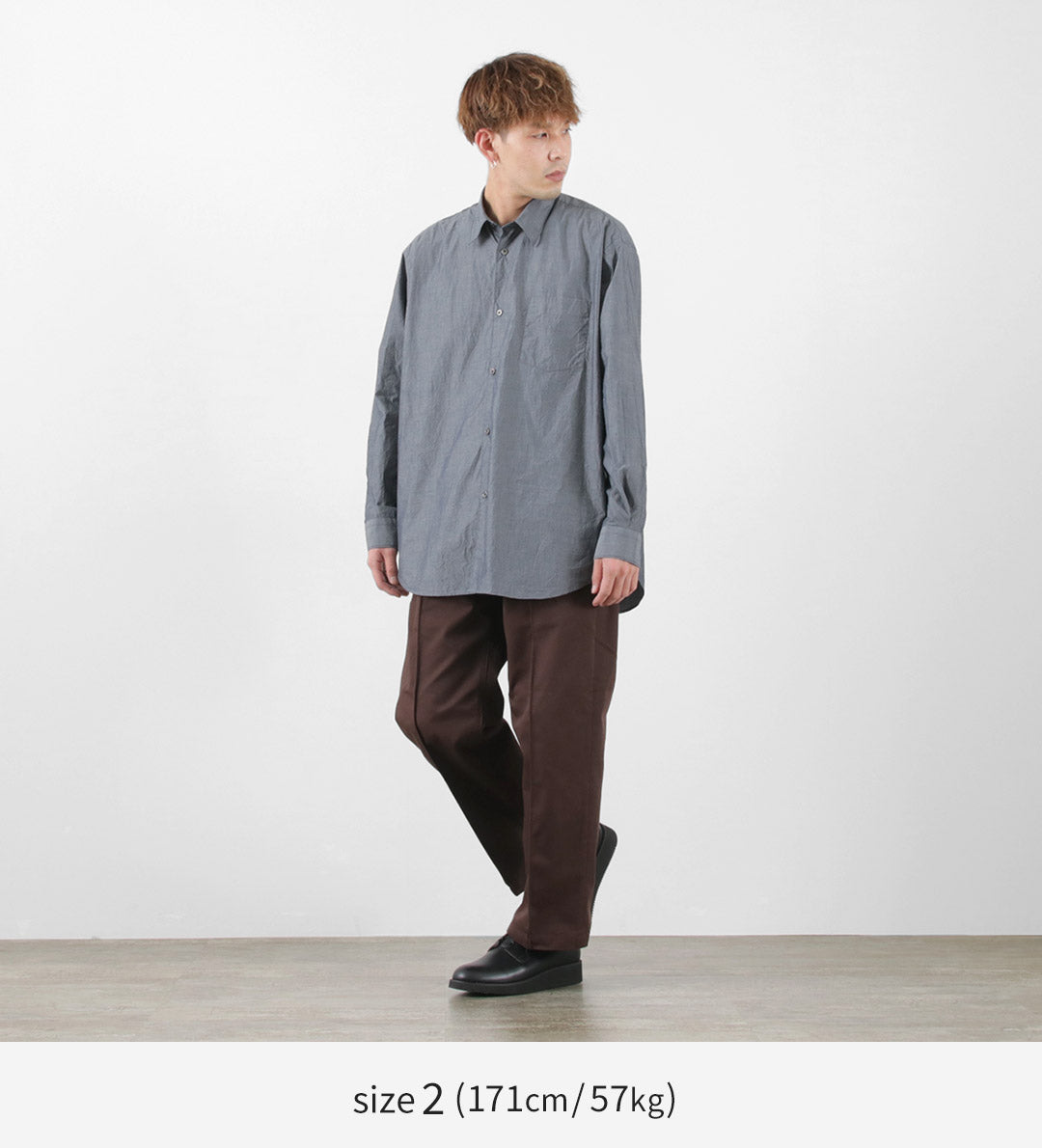 【50%OFF】FUJITO(フジト) ビッグシルエット シャツ