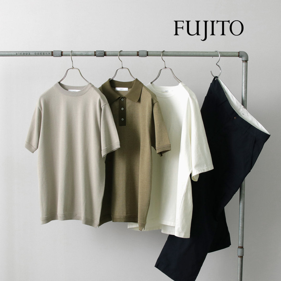 FUJITO(フジト) ニットポロ Easy