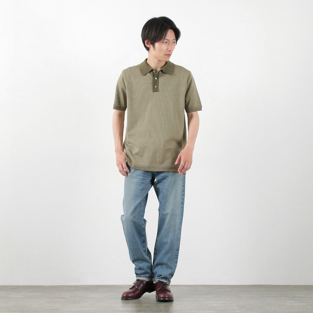 FUJITO(フジト) ニットポロ Easy