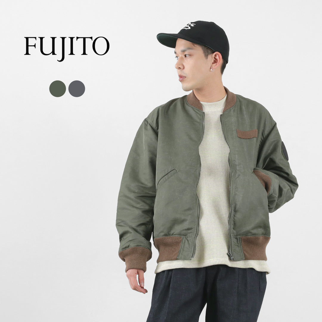 【30%OFF】FUJITO(フジト) フライト ジャケット