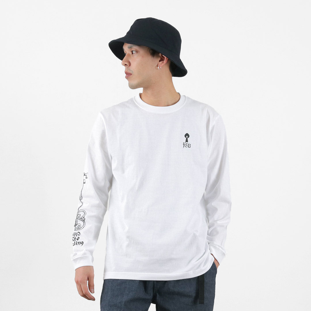 【50%OFF】FUJITO(フジト) ロングスリーブ Tシャツ unleash