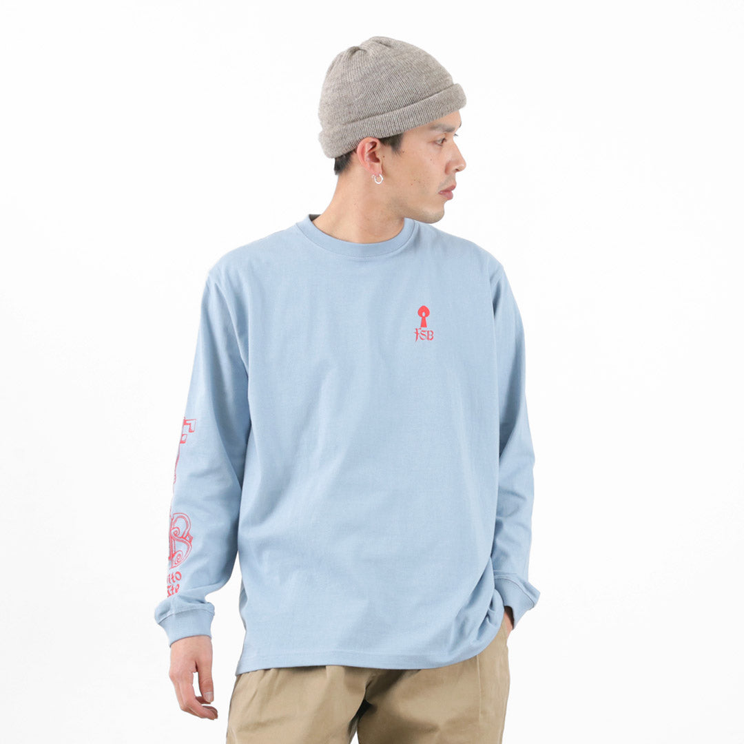 【50%OFF】FUJITO(フジト) ロングスリーブ Tシャツ unleash