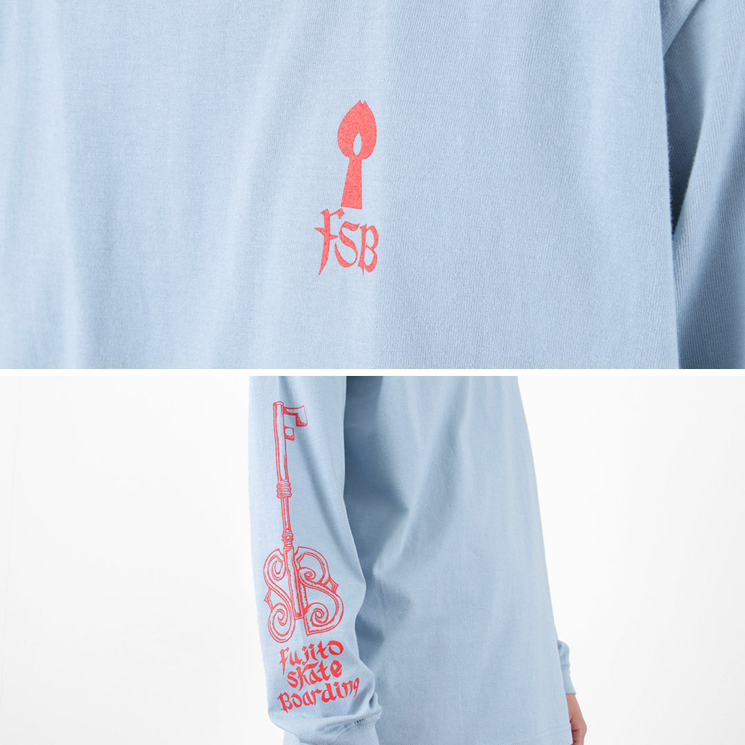 【50%OFF】FUJITO(フジト) ロングスリーブ Tシャツ unleash