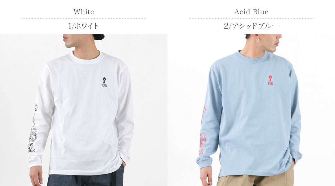 【50%OFF】FUJITO(フジト) ロングスリーブ Tシャツ unleash