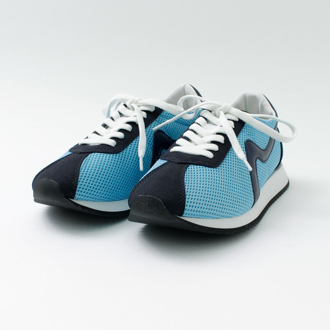 【50%OFF】ACE SNKR(エーススニーカー) メッシュタイプ ラリー スニーカー