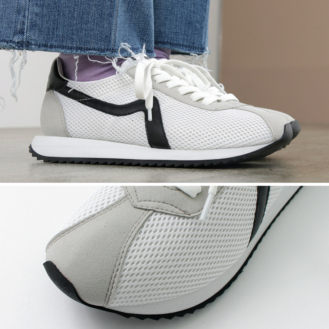 【50%OFF】ACE SNKR(エーススニーカー) メッシュタイプ ラリー スニーカー