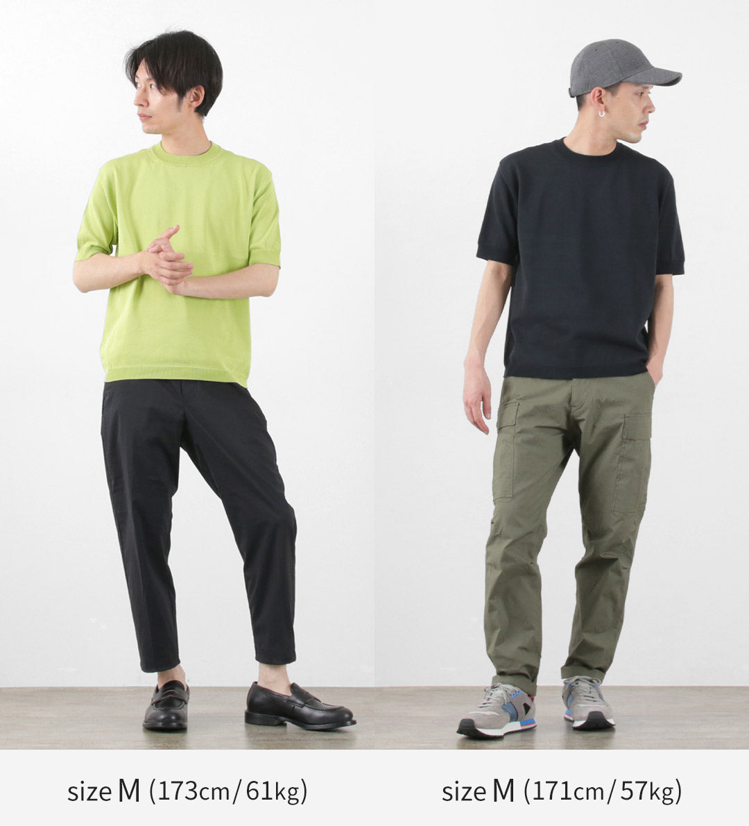 【50%OFF】SOGLIA(ソリア) コットン フィット シームレス ニットTシャツ